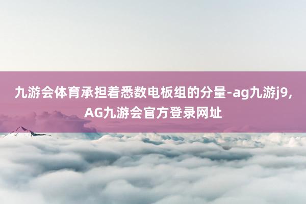 九游会体育承担着悉数电板组的分量-ag九游j9,AG九游会官方登录网址